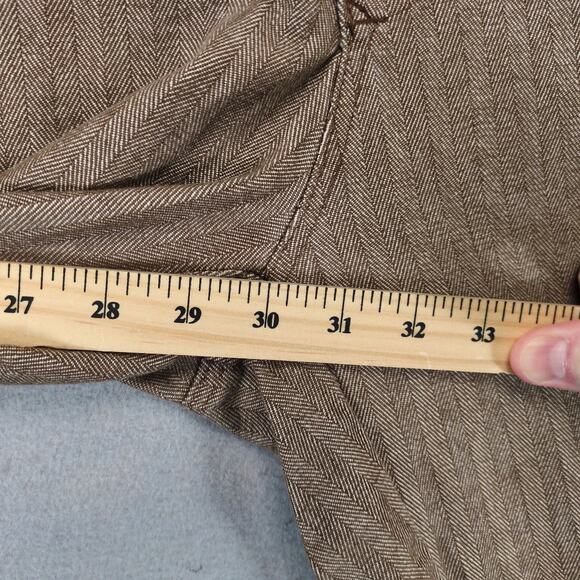 Vtg Horsefly's Old West Clothing TX Mens 42x30 Brown Tweed Bootcut Trouser Pants - Picture 6 of 10